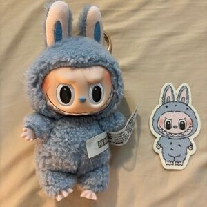 Pop mart Labubu Vinyl Hanging Plush Sea Salt Coconut